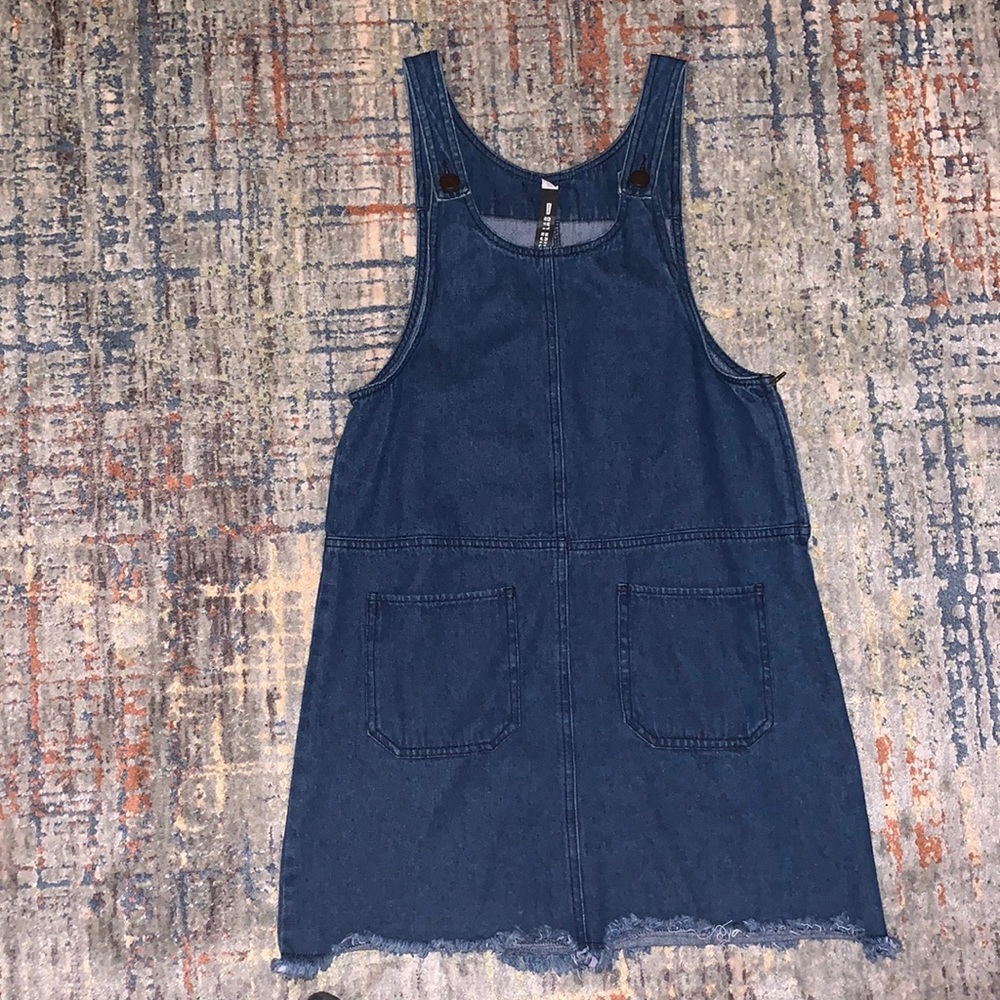 DESIGN LAB STYLISH DENIM DRESS NEVER WORN